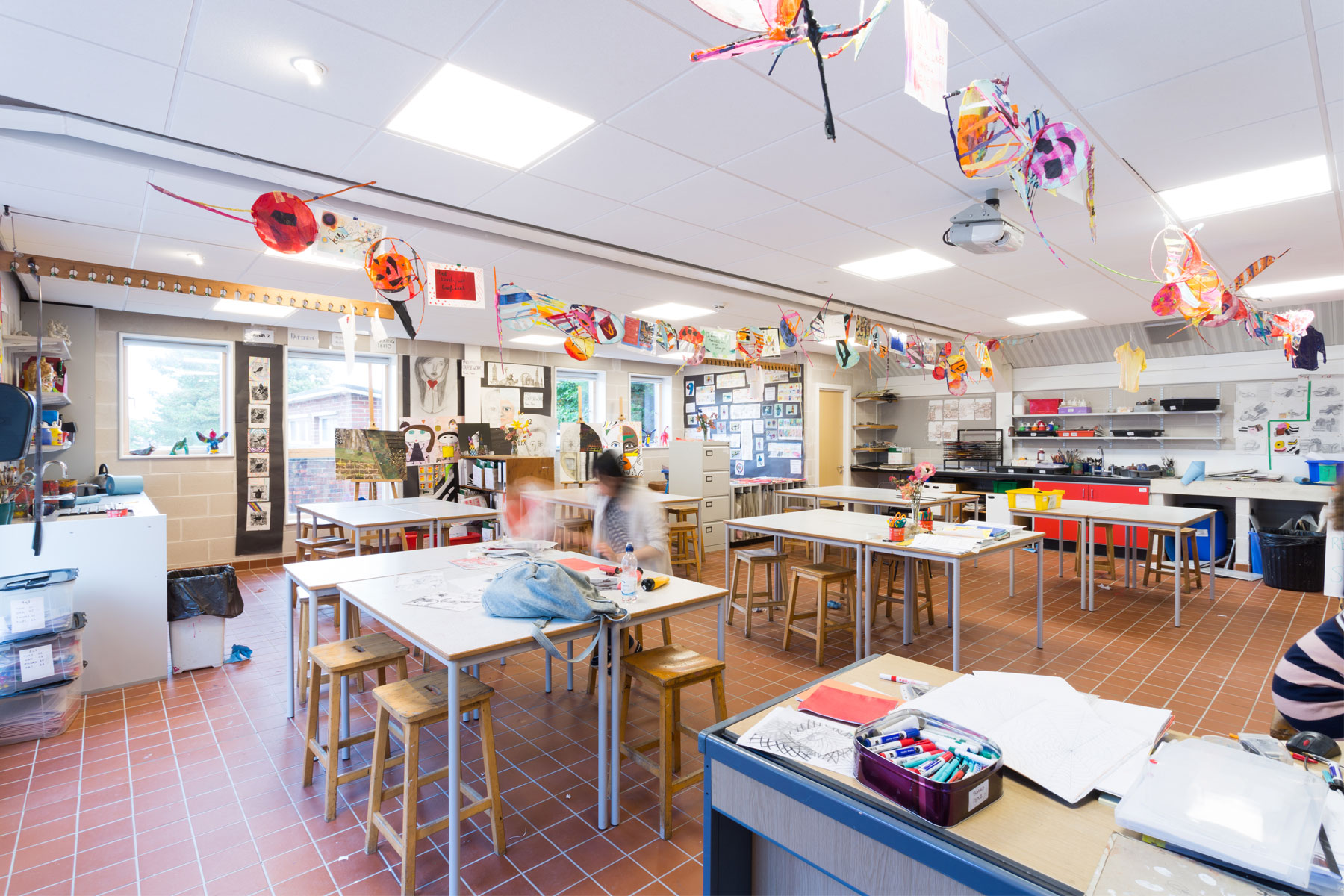 Guildford County School- New Art Block with Clay Room