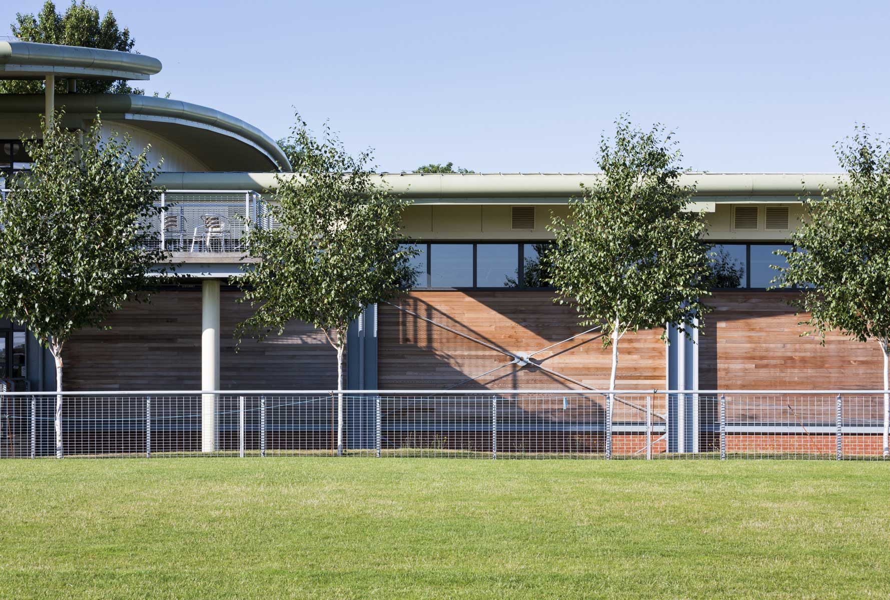 Guildford High School New Multi-use Sports Hall Terrace
