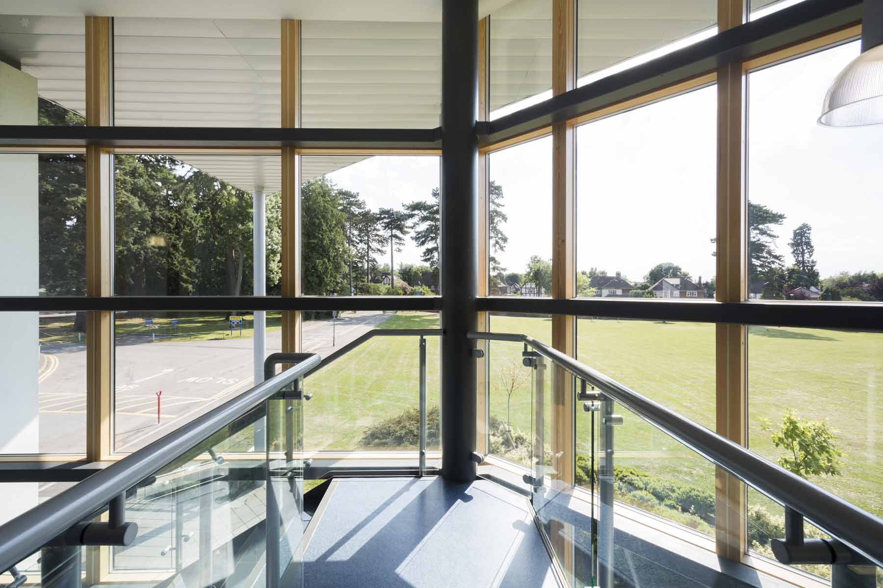 St Peter's Sixth Form Centre - Double-height Glazing