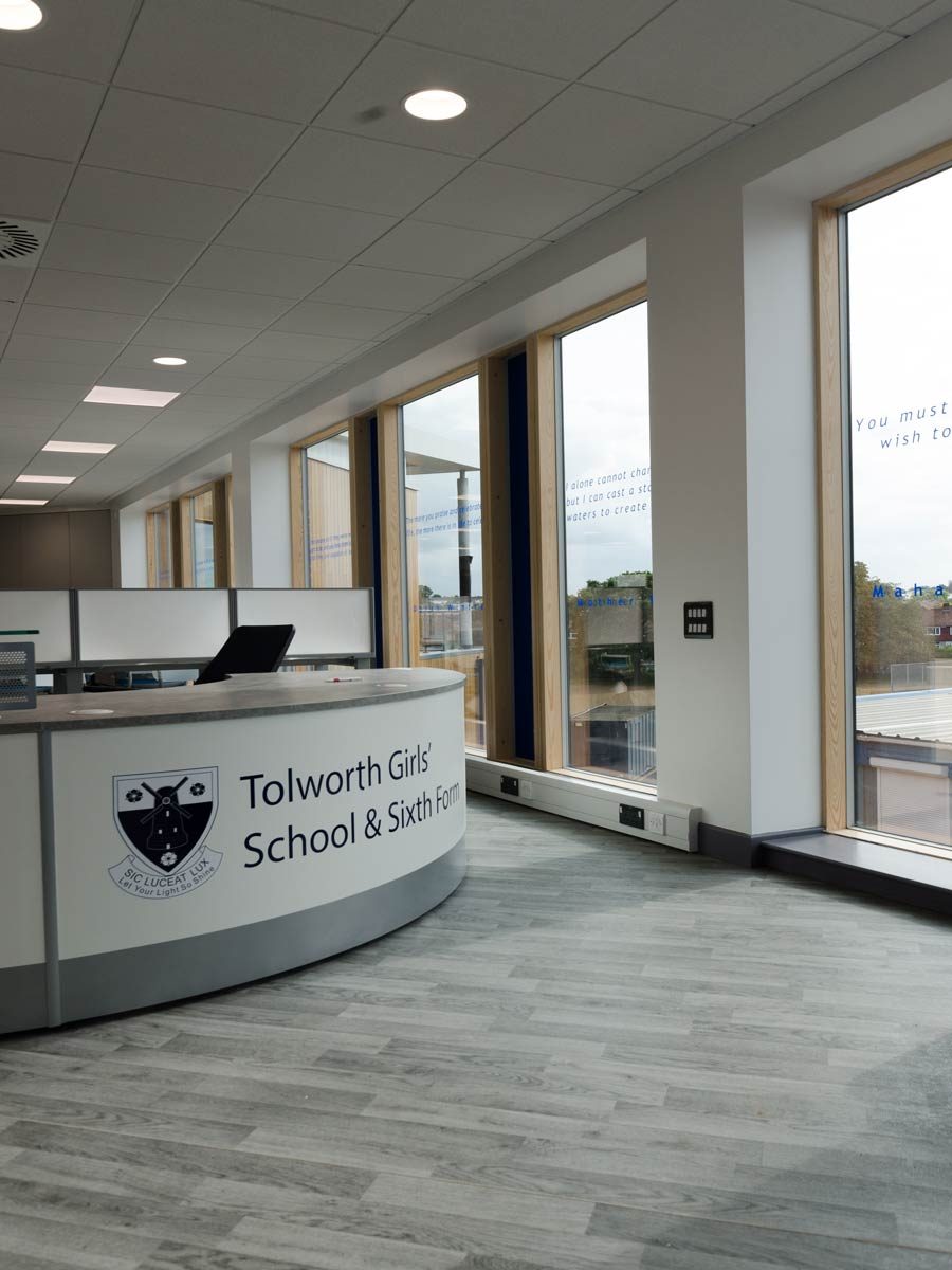 St Peter's Sixth Form Centre Lobby