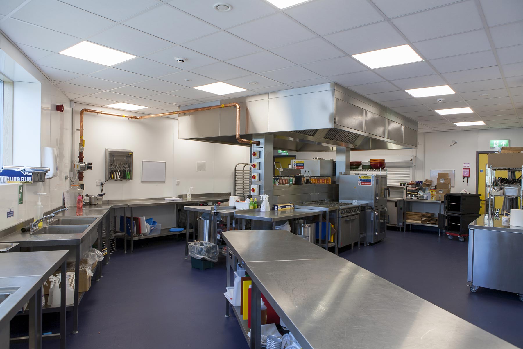 Tolworth Girls' School - New Canteen and School Kitchen