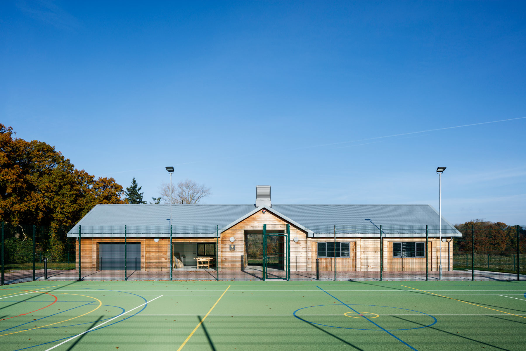 New Barn School Specialist Sports Facilities - New floodlit MUGA