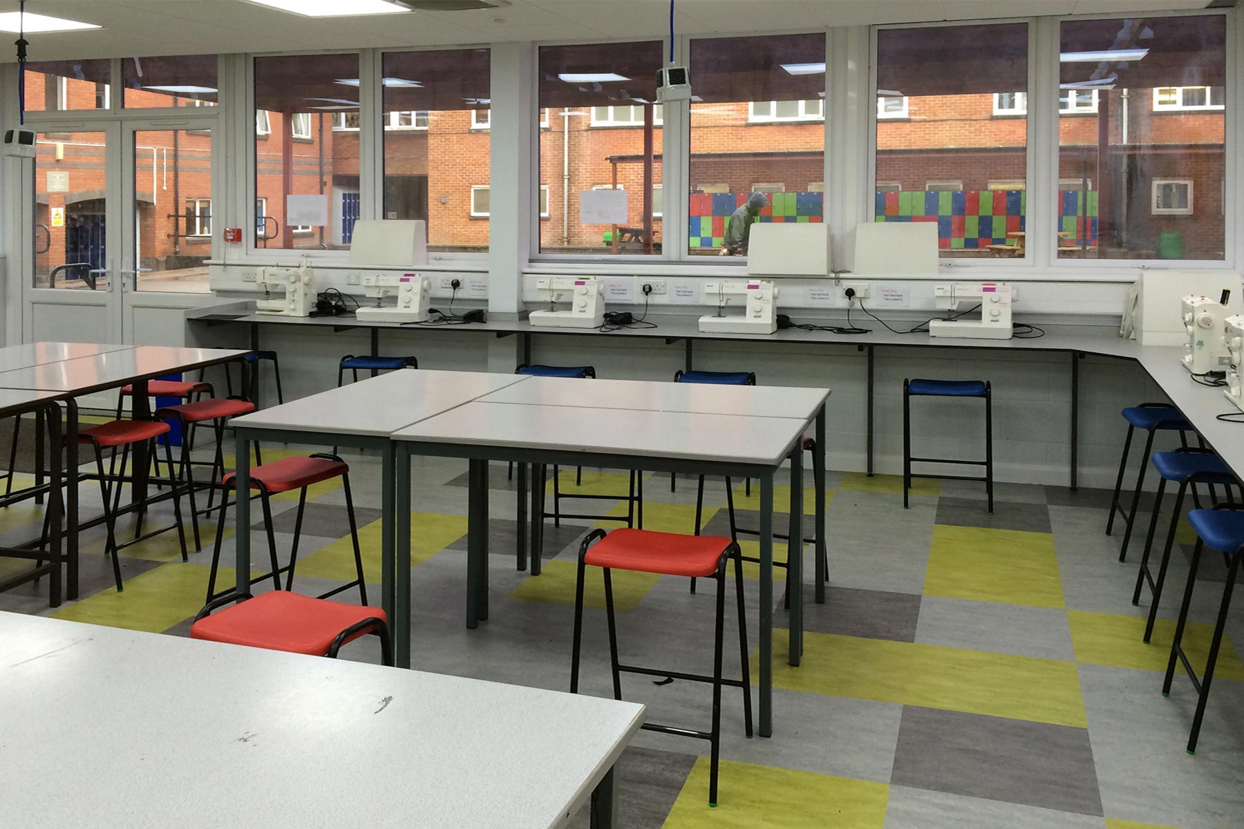 Guildford County School Refurbished Design and Technology Classrooms