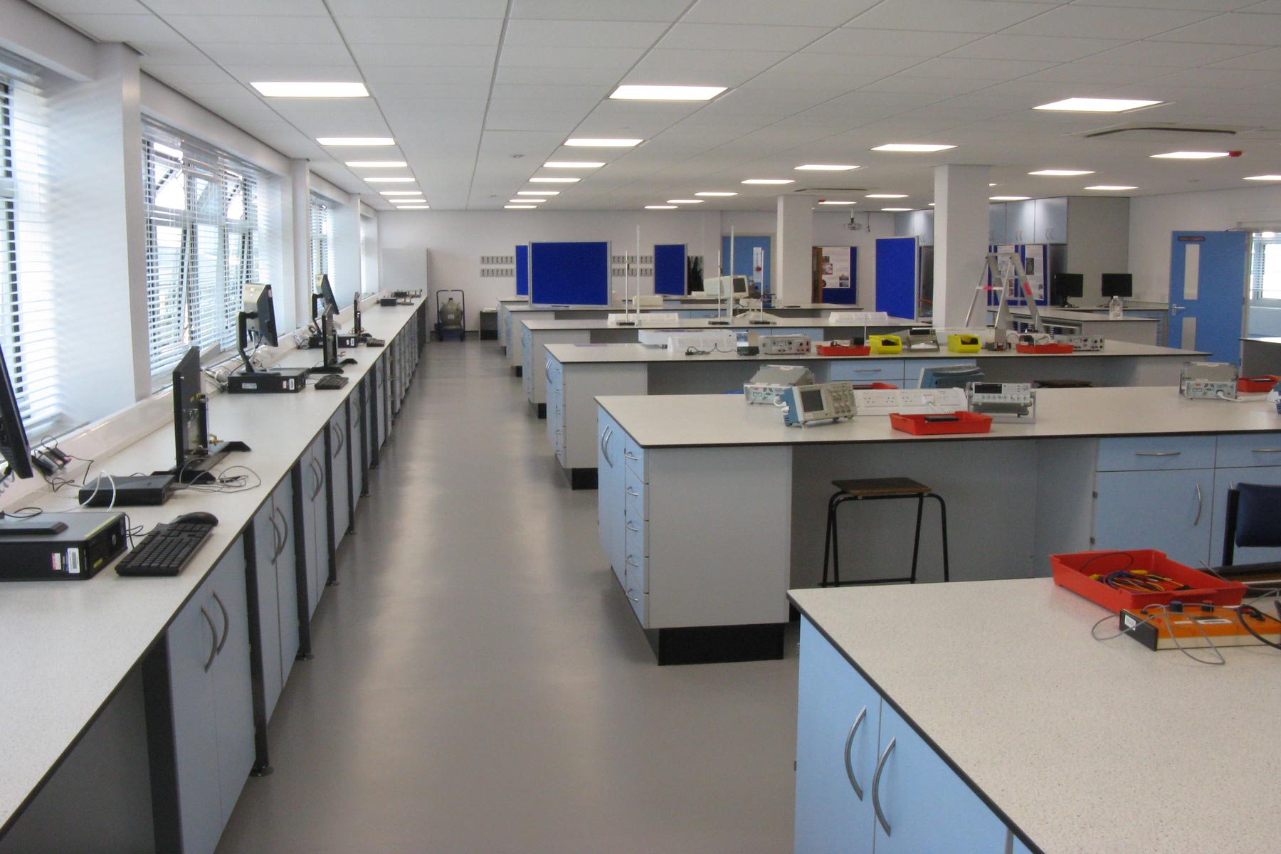 The University of Surrey Refurbished Physics Laboratories
