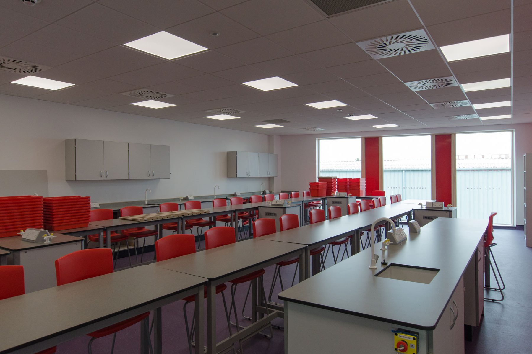 Tolworth Girls' School New Science Rooms